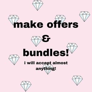 make an offer on anything!!